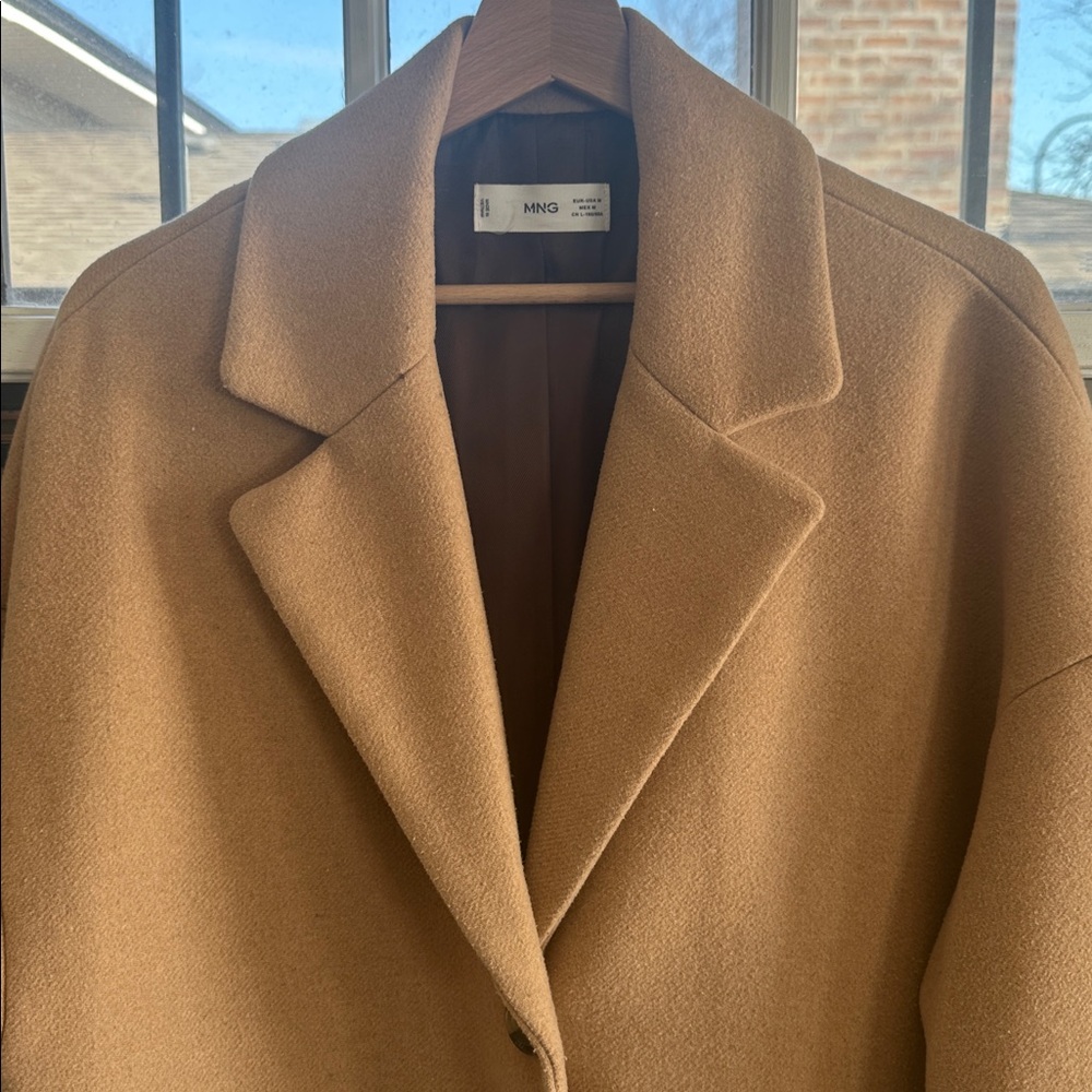 MANGO wool coat - Picture 3 of 4